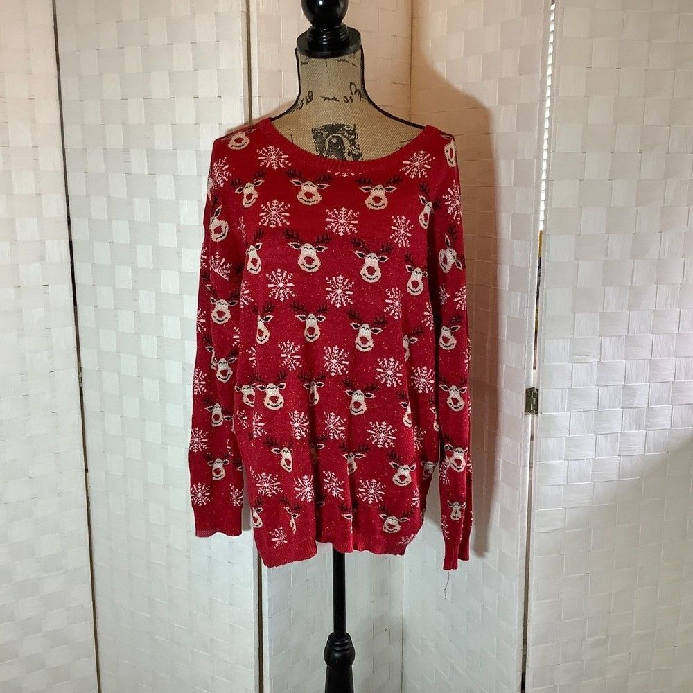 reindeer christmas sweater